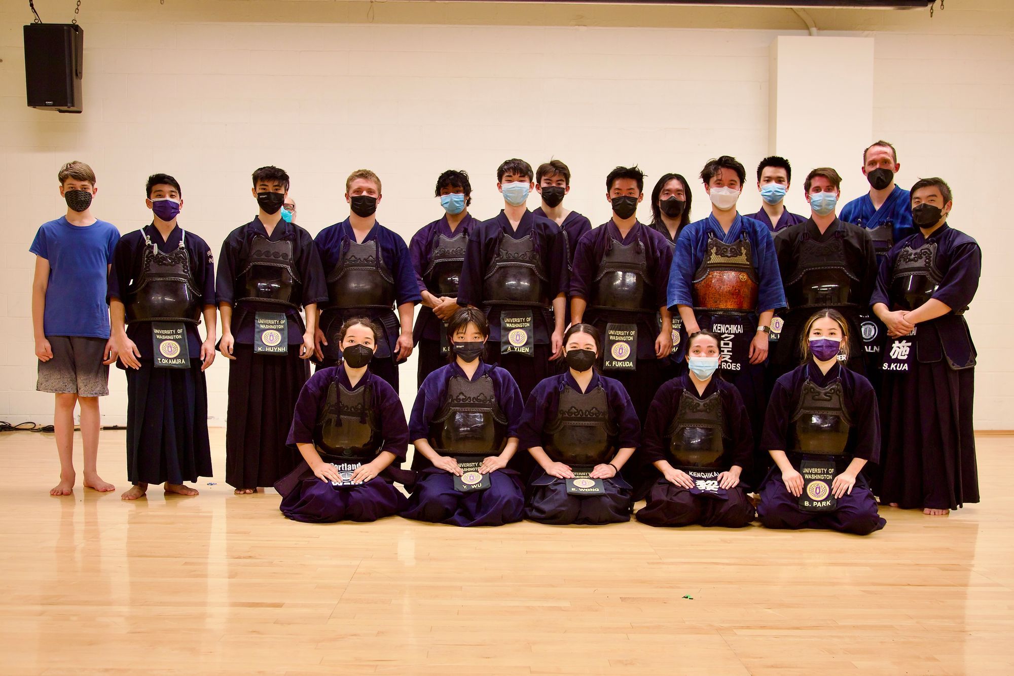 UW Kendo Club Visits Kenchikai